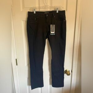 NWT black denim Kenneth Cole pants 32 x 30